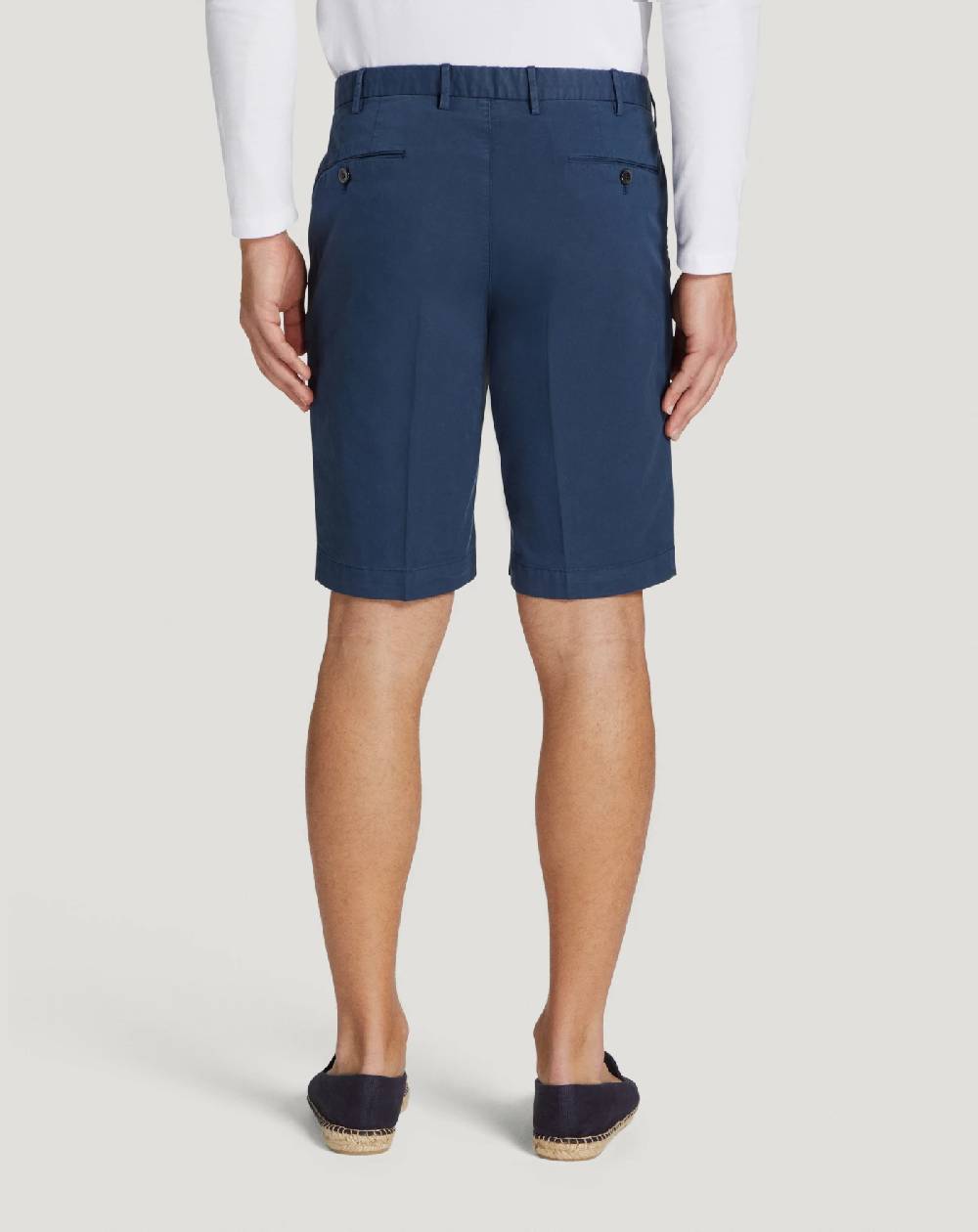 Pt Torino Bermuda in gabardina stretch Offerta