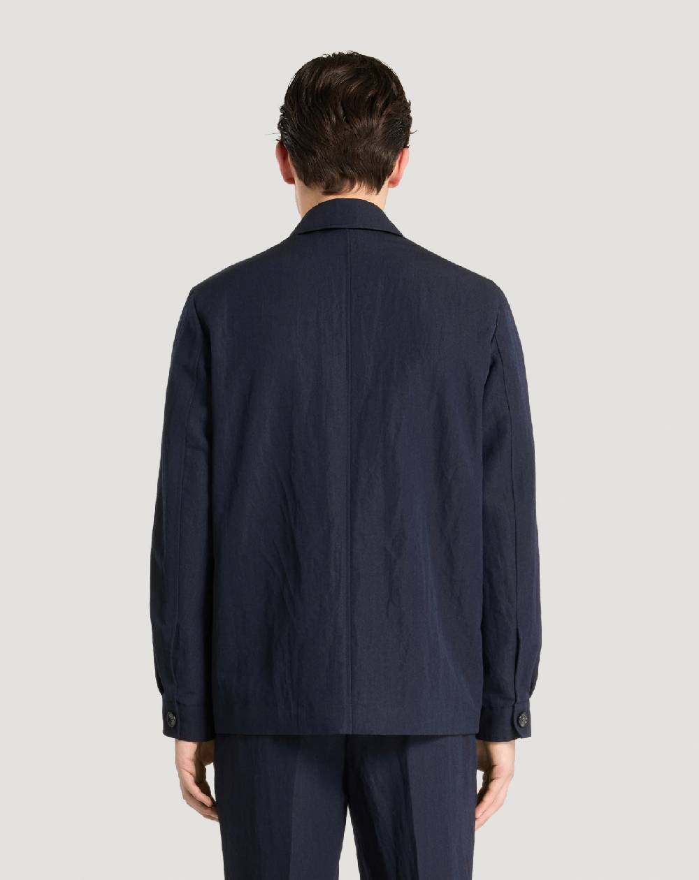 Pt Torino Giacca in flanella crinkle Saldi Di Fabbrica