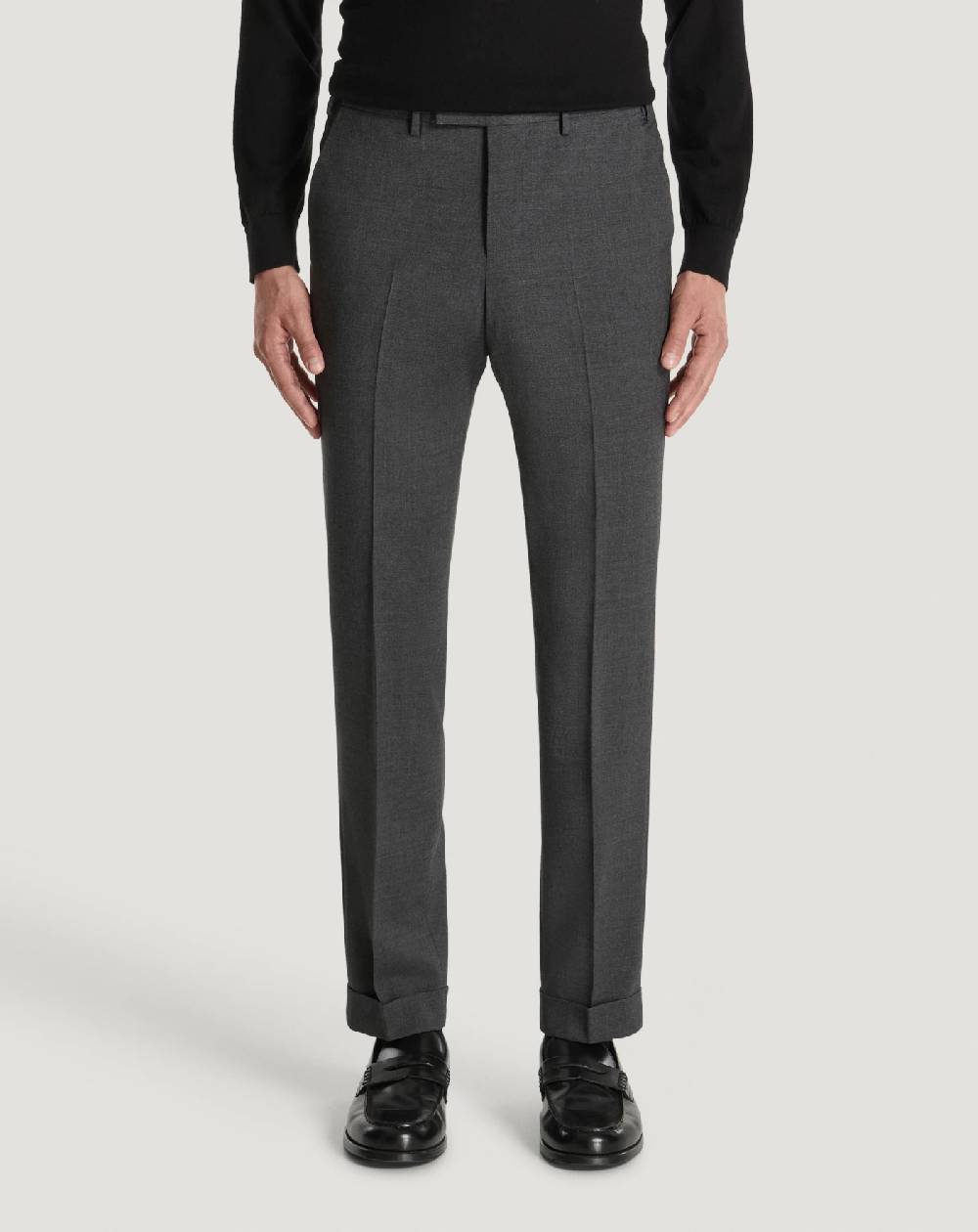 Pt Torino Pantaloni Master in lana batavia Negozio