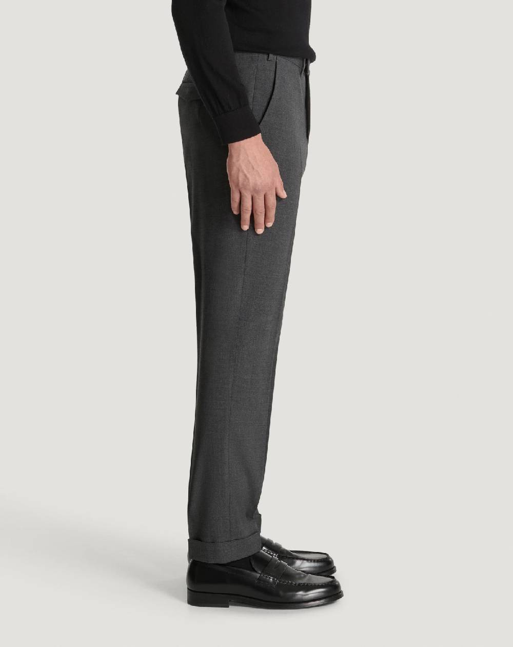 Pt Torino Pantaloni Master in lana batavia Negozio