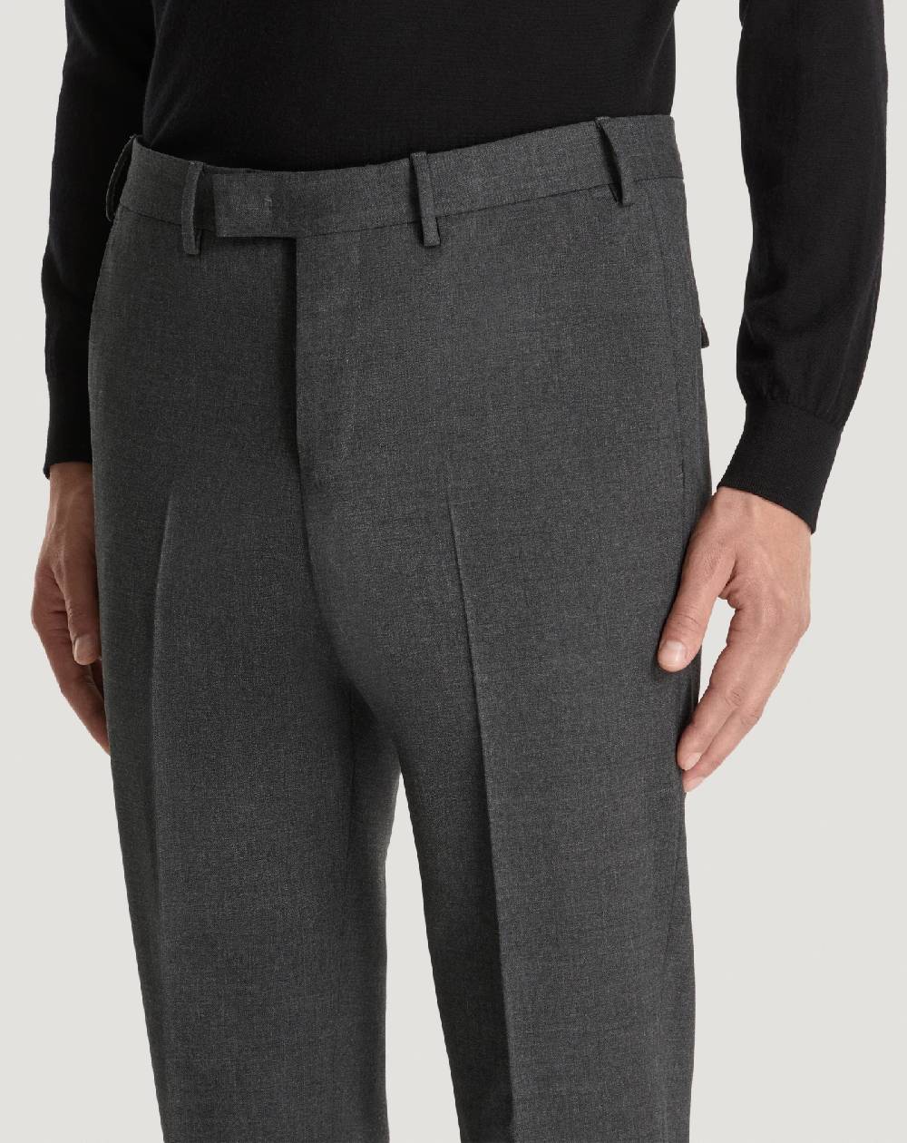 Pt Torino Pantaloni Master in lana batavia Negozio