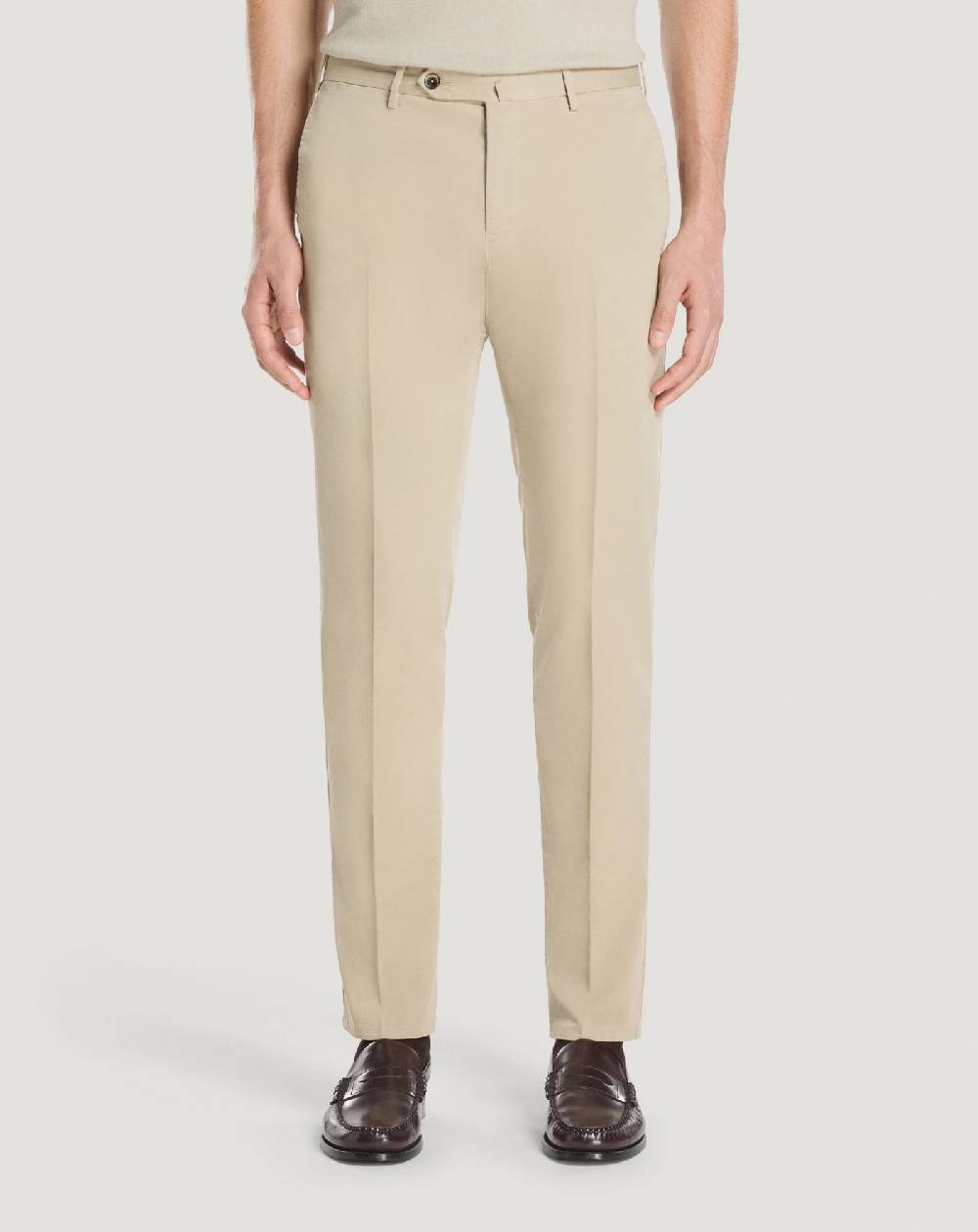 Pt Torino Pantaloni Slim in cotone batavia 2025