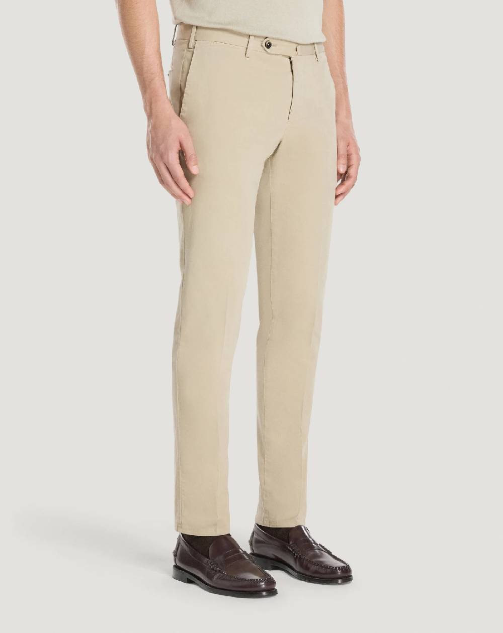 Pt Torino Pantaloni Slim in cotone batavia 2025