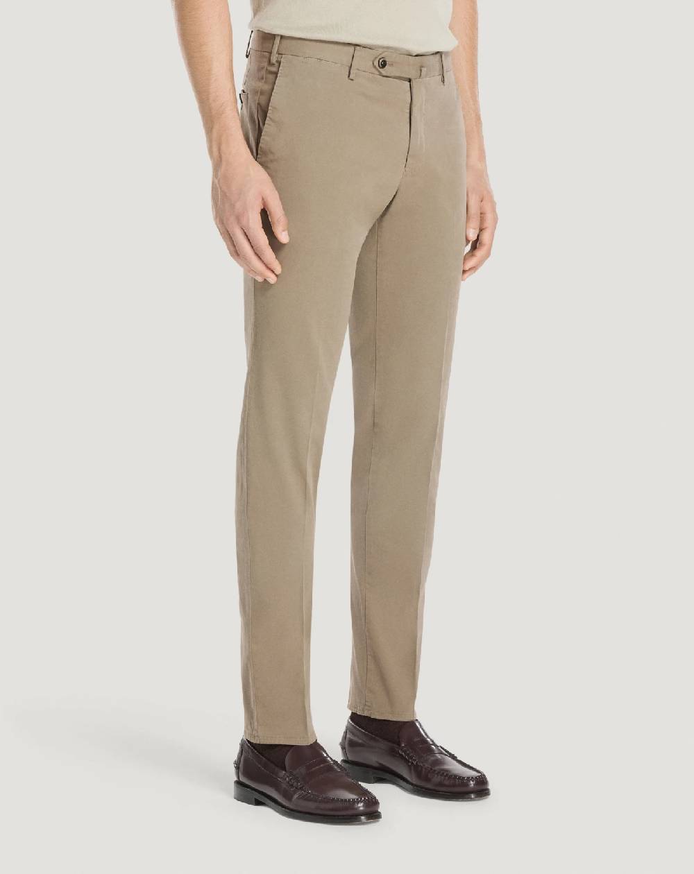 Pt Torino Pantaloni Slim in cotone batavia 2025