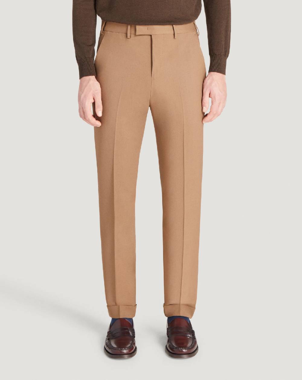 Pt Torino Pantaloni Master in lana batavia Promozione