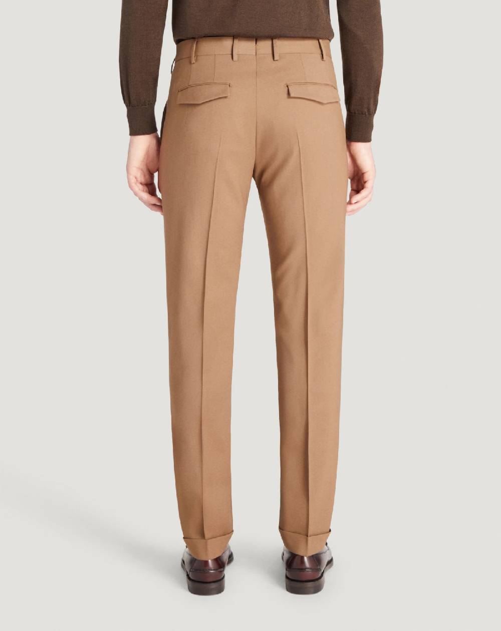 Pt Torino Pantaloni Master in lana batavia Promozione