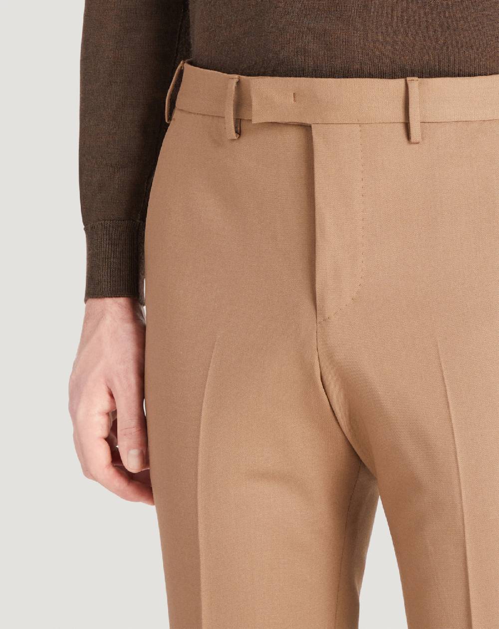Pt Torino Pantaloni Master in lana batavia Promozione