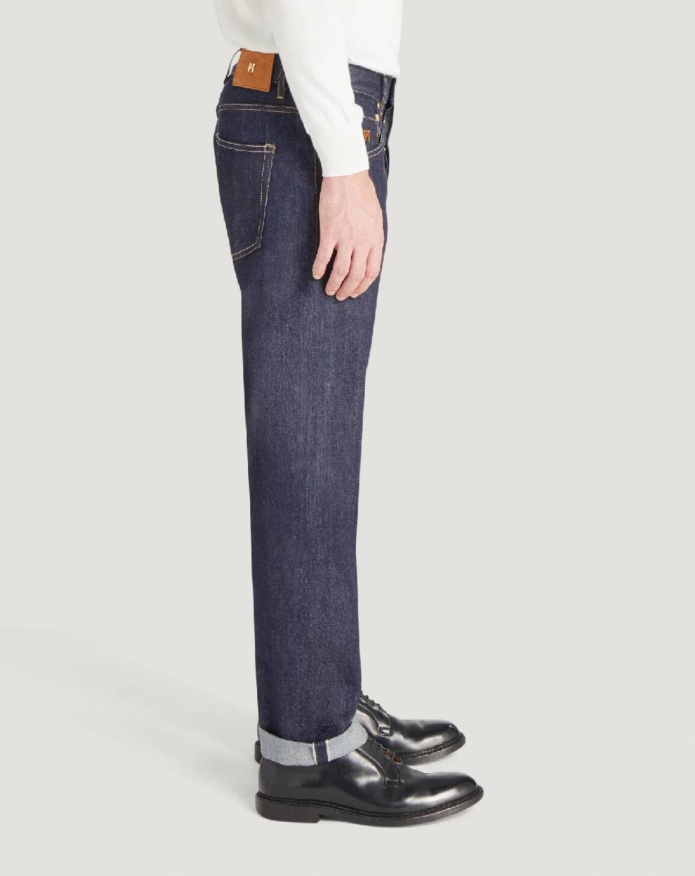 Pt Torino Jeans Breakbeat in denim organico stretch Pezzi Unici