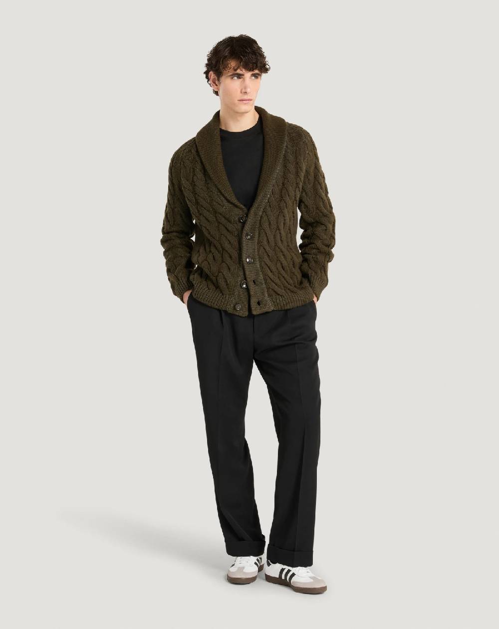 Pt Torino Cardigan in lana e cachemire Consegna Veloce