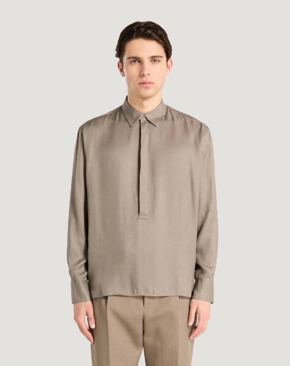 Pt Torino Camicia in twill Shopping Online