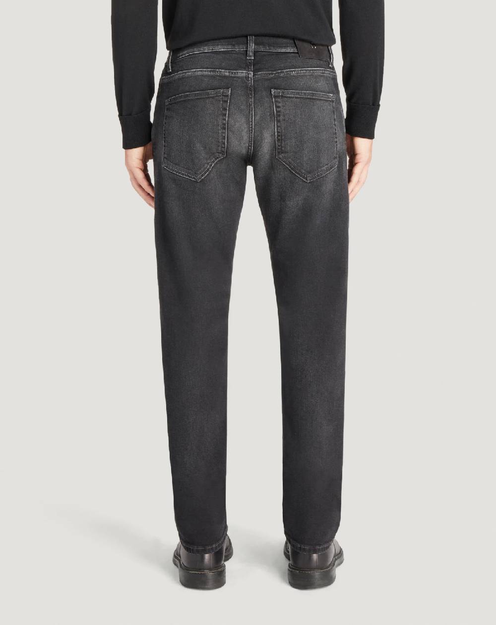 Pt Torino Jeans Breakbeat in black denim double Affare Del Giorno