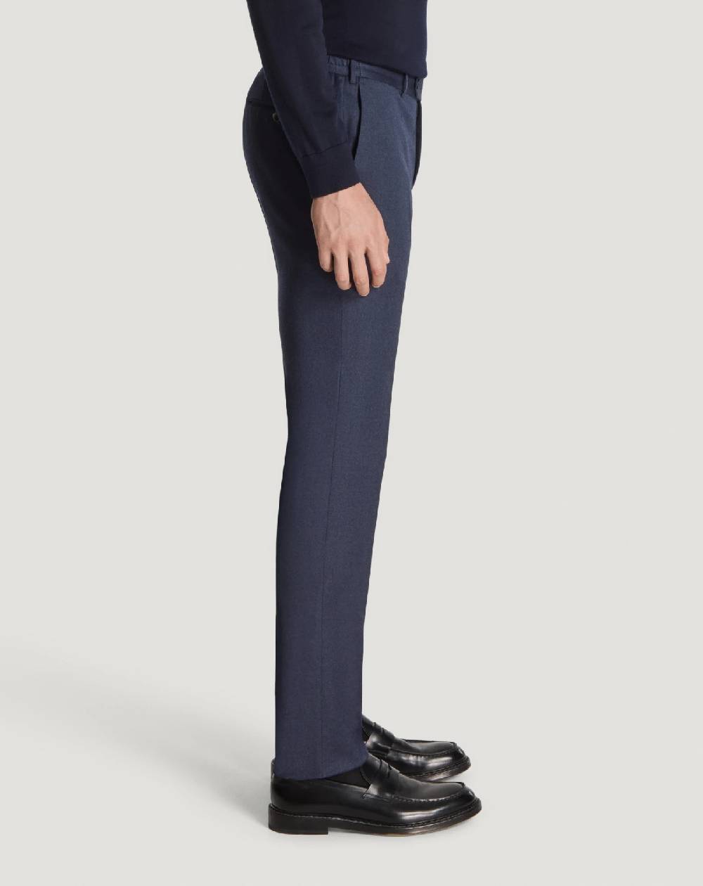 Pt Torino Pantaloni Slim in flanella Italia