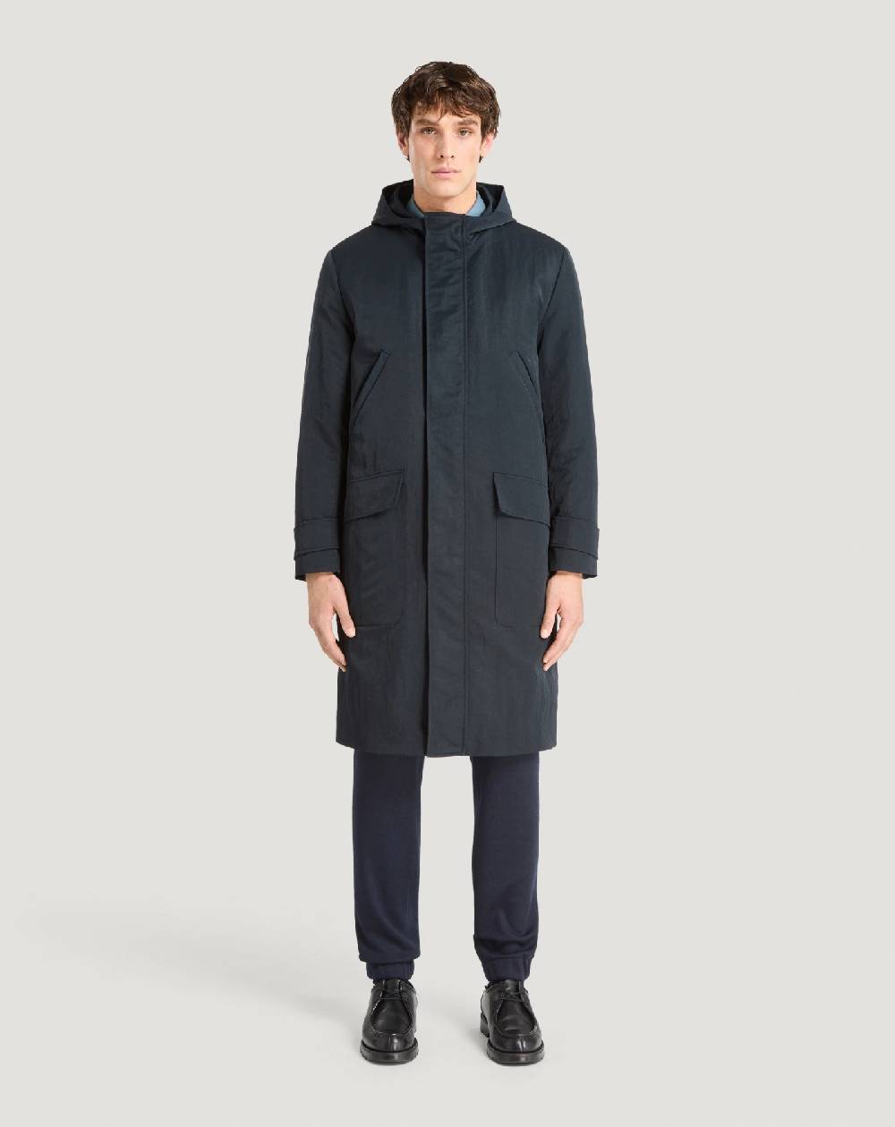 Pt Torino Parka con cappuccio in nylon Outlet
