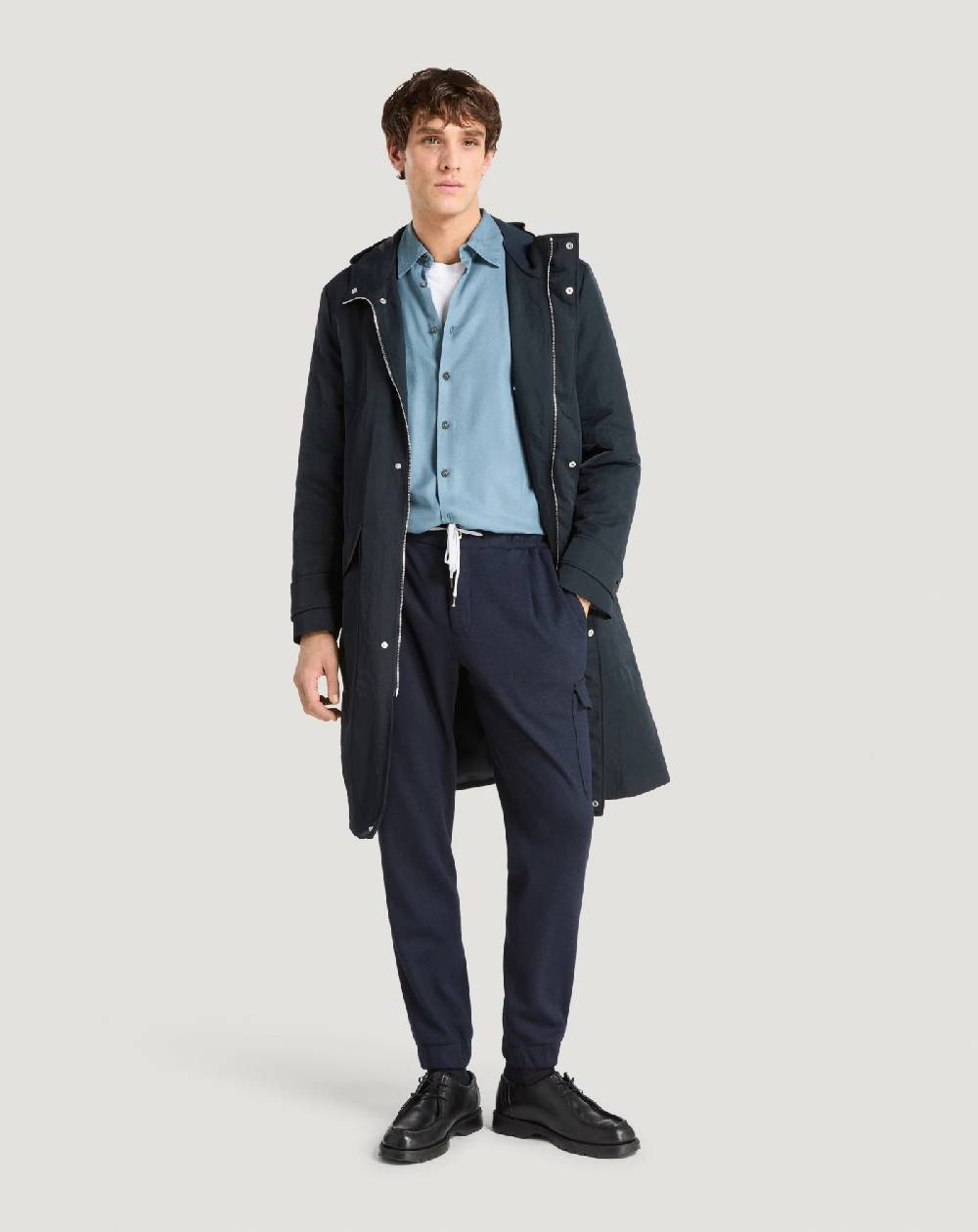 Pt Torino Parka con cappuccio in nylon Outlet