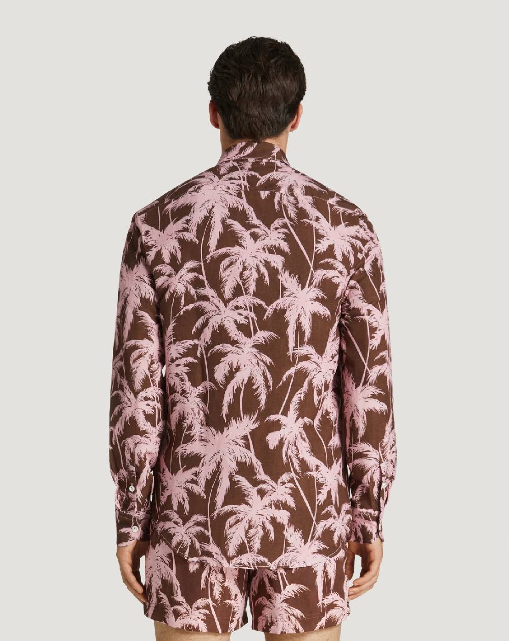 Pt Torino Camicia in twill di lino Saldi
