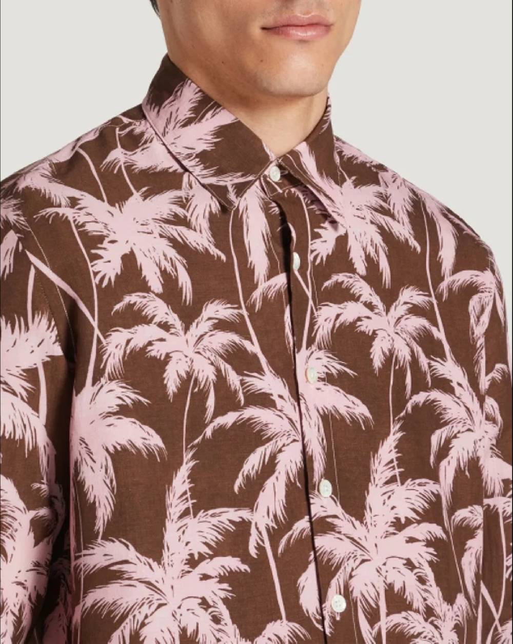 Pt Torino Camicia in twill di lino Saldi