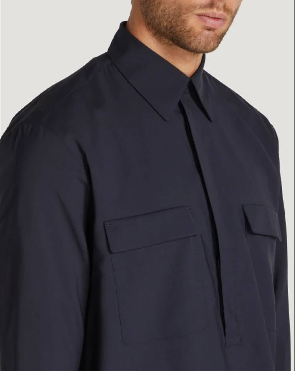 Pt Torino Camicia in lana Hotsell