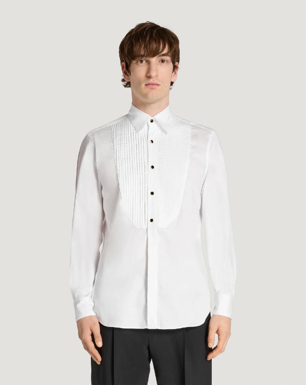 Pt Torino Camicia in satin Saldi Di Fabbrica