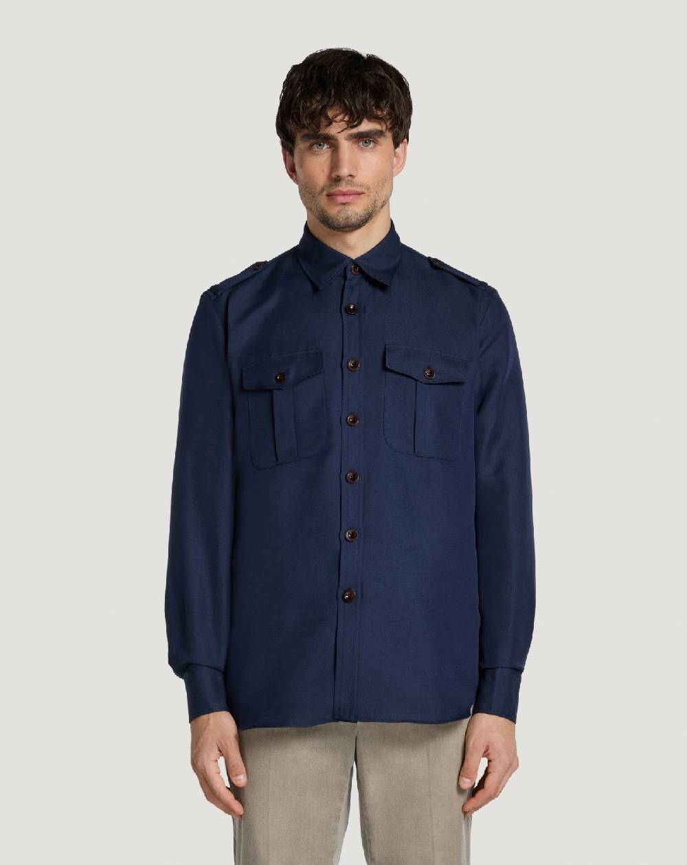 Pt Torino Camicia in twill Negozio
