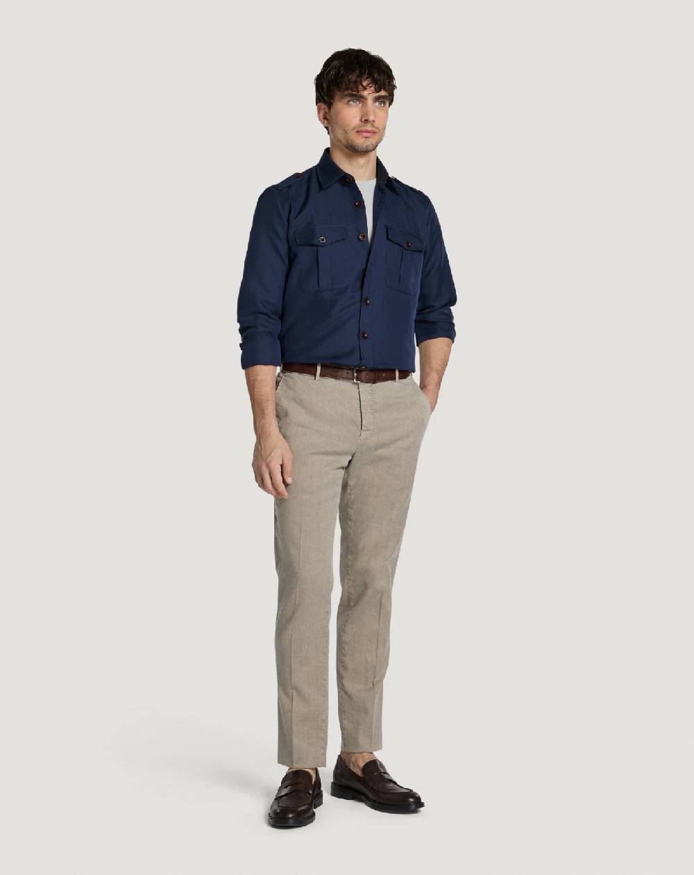 Pt Torino Camicia in twill Negozio