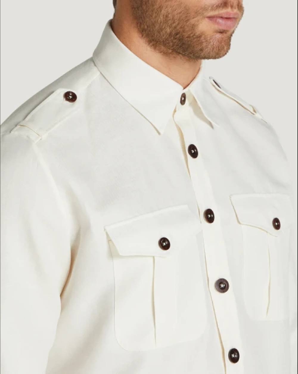 Pt Torino Camicia in twill In Saldo
