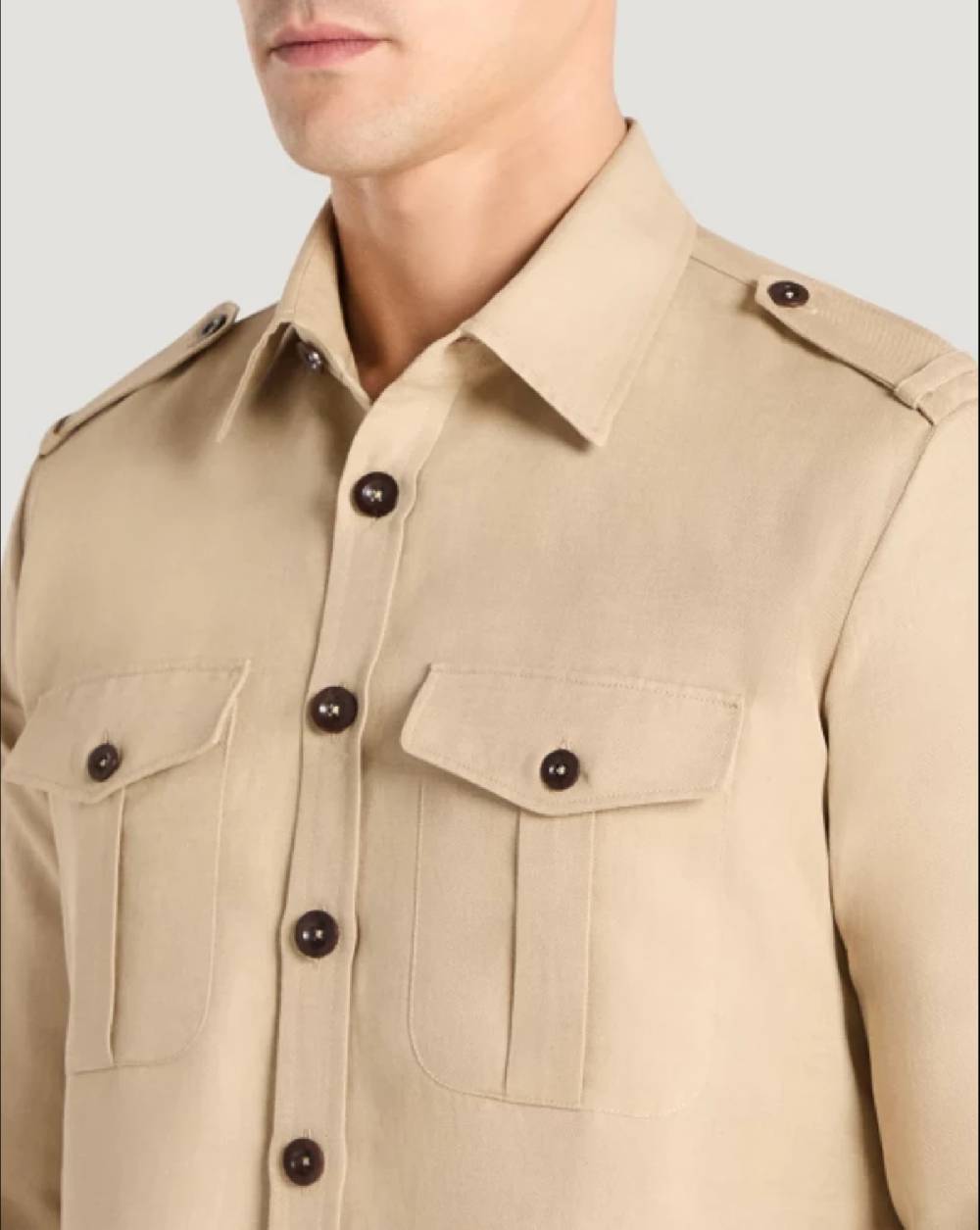 Pt Torino Camicia in twill Nuova