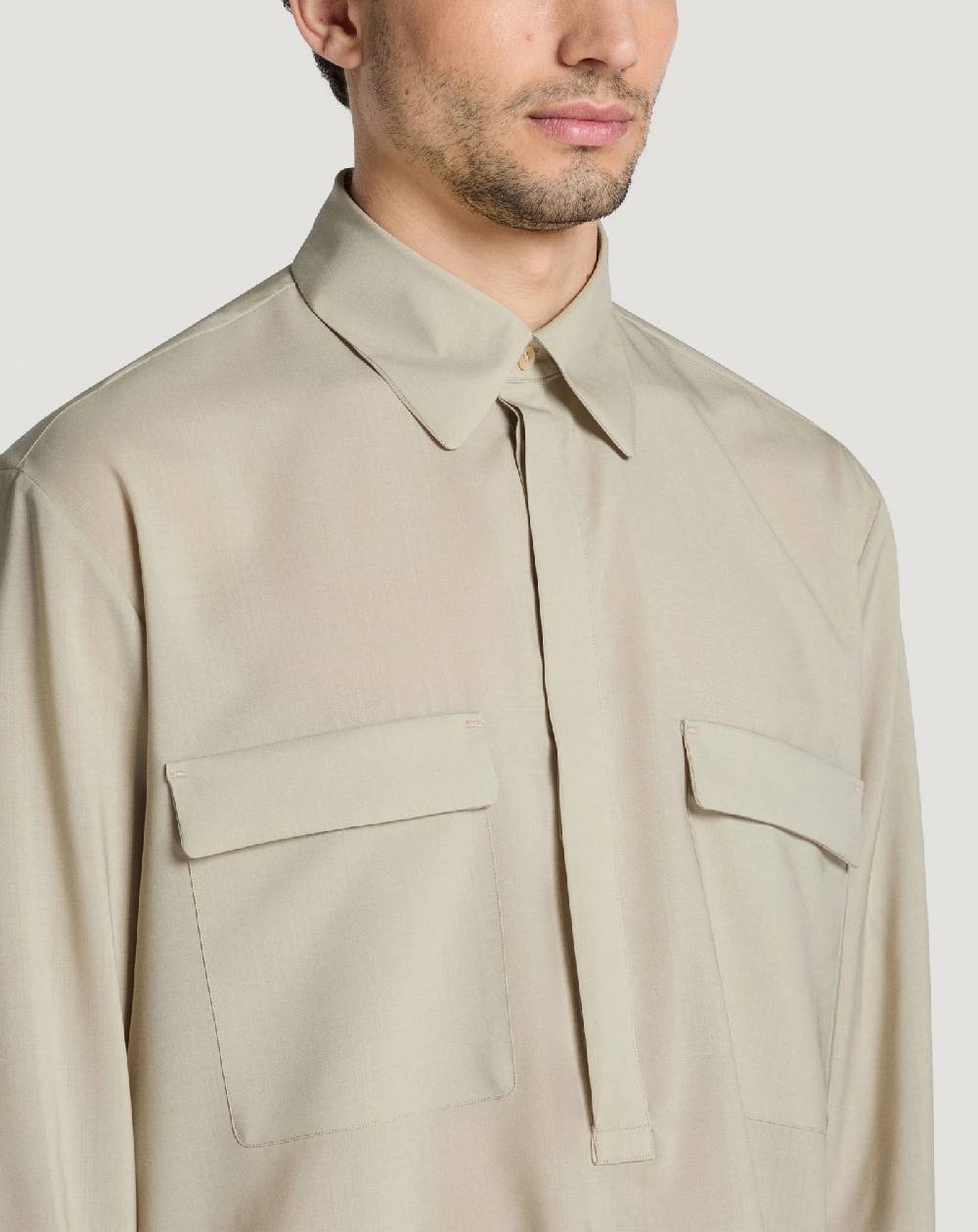 Pt Torino Camicia in lana Convenienza