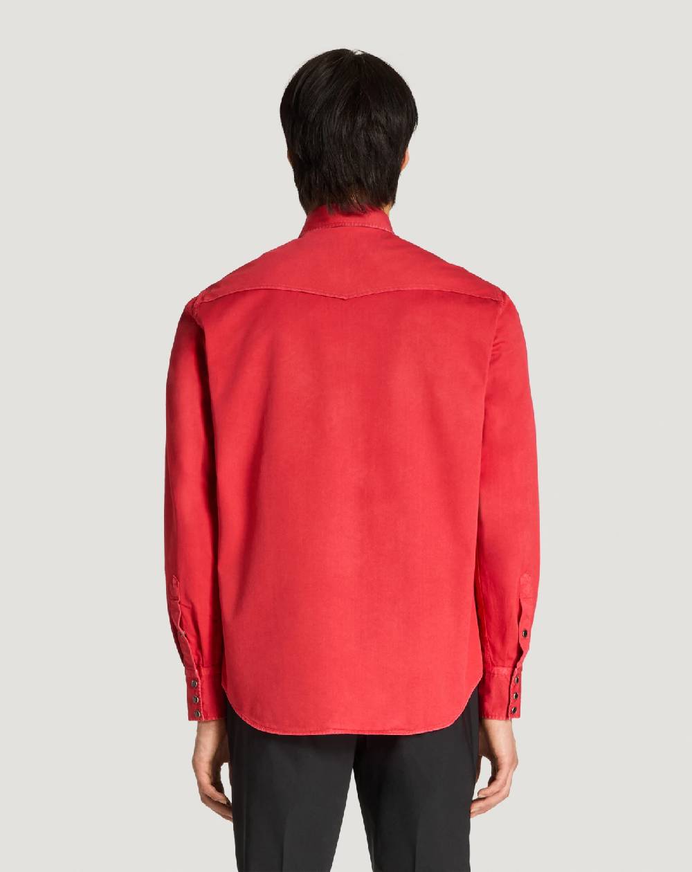 Pt Torino Camicia in gabardina di cotone Vendita