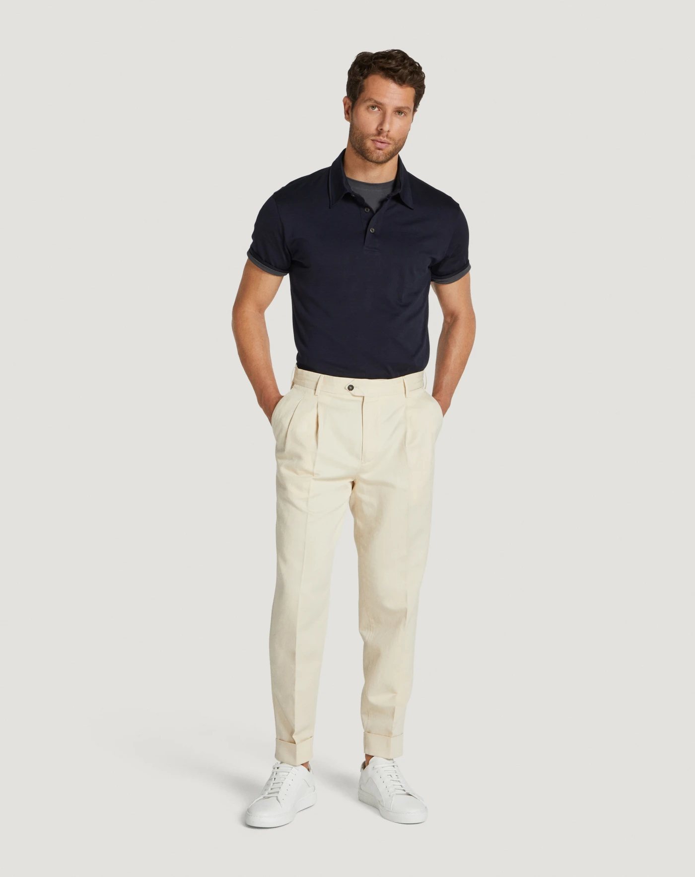 Pt Torino T-shirt polo in jersey Vendita Calda