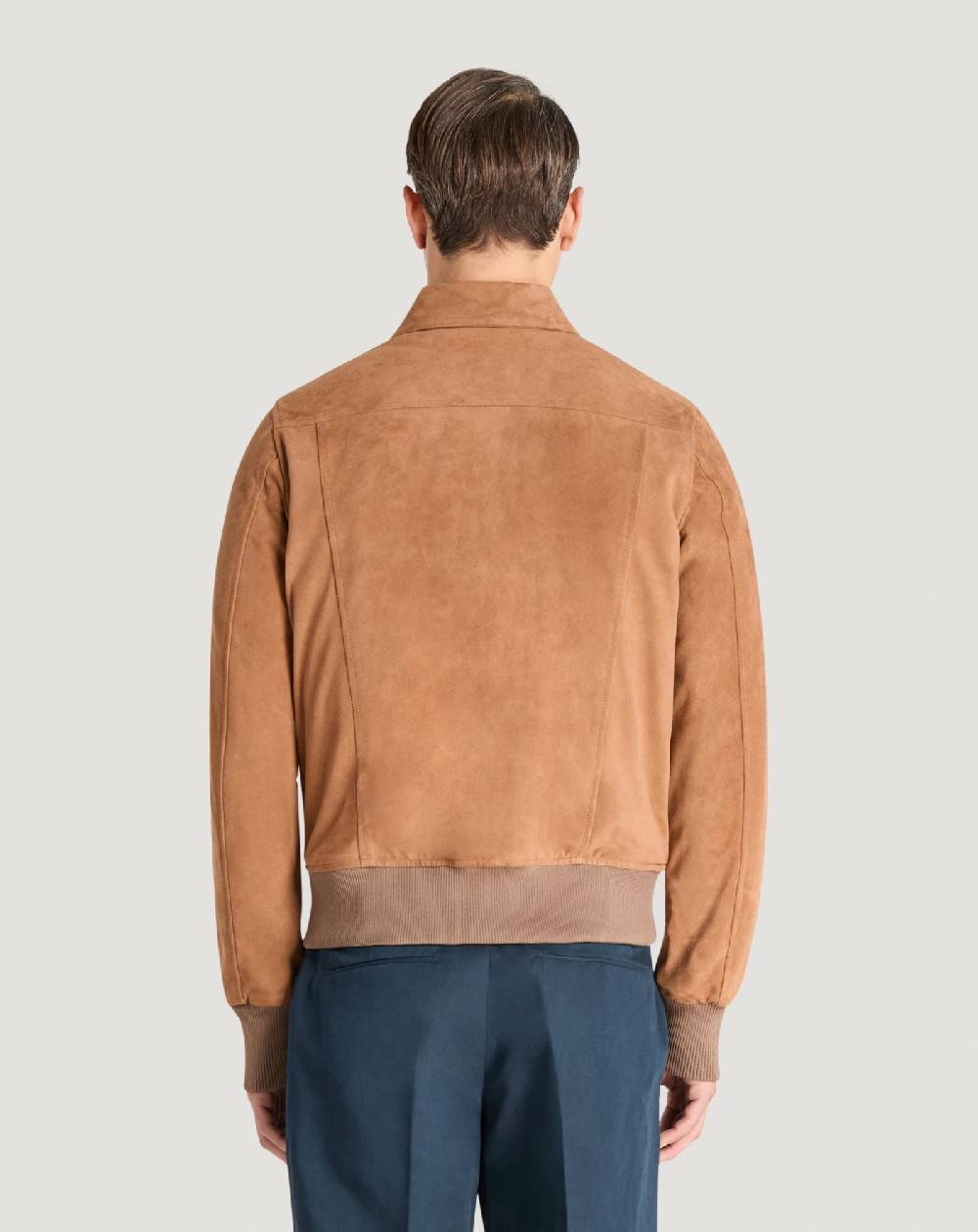 Pt Torino Bomber in suede Shopping Online