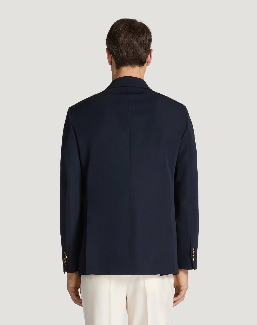 Pt Torino Blazer in lana granité Prezzo Ridotto
