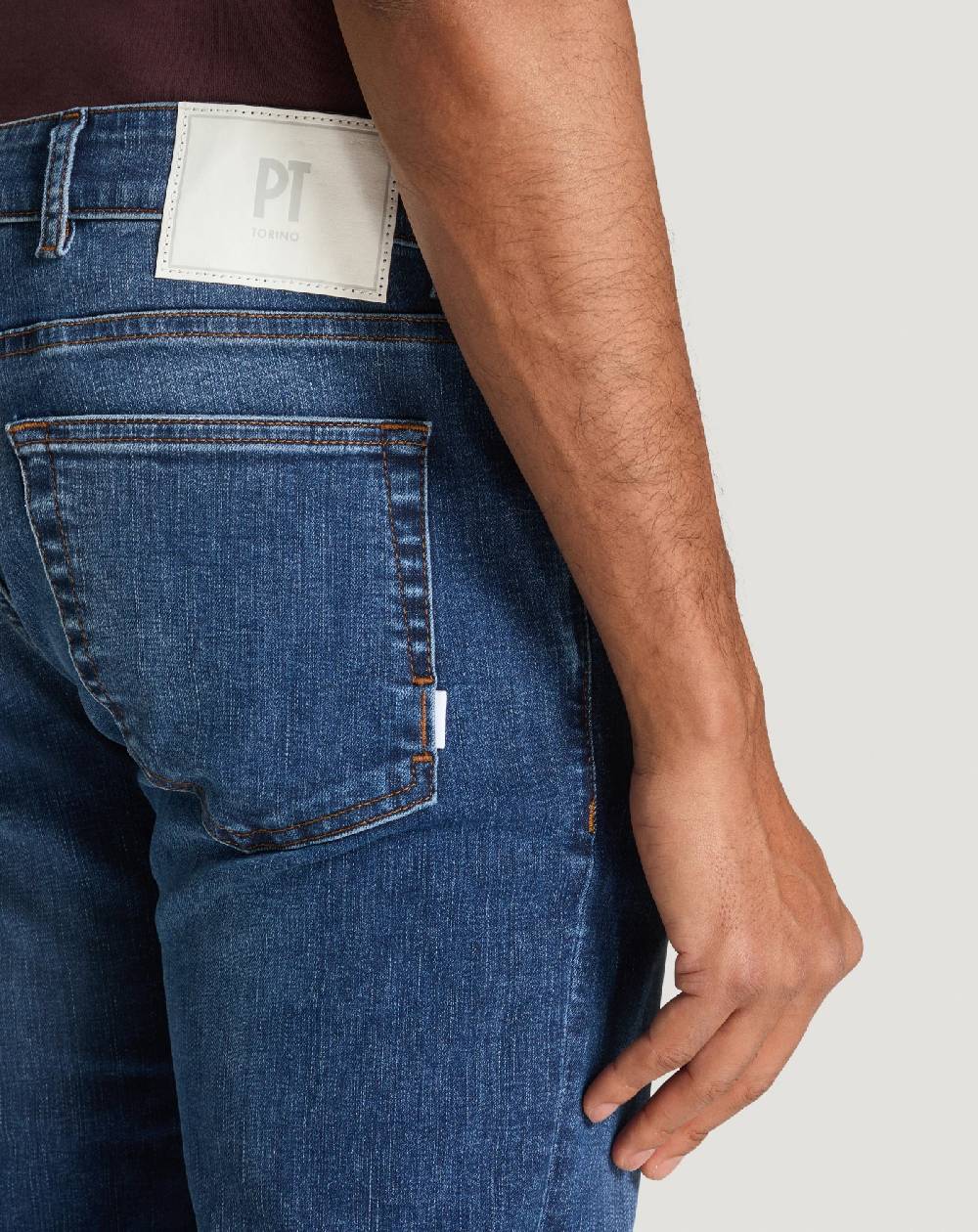 Pt Torino Jeans Swing in denim stretch indigo Only for today