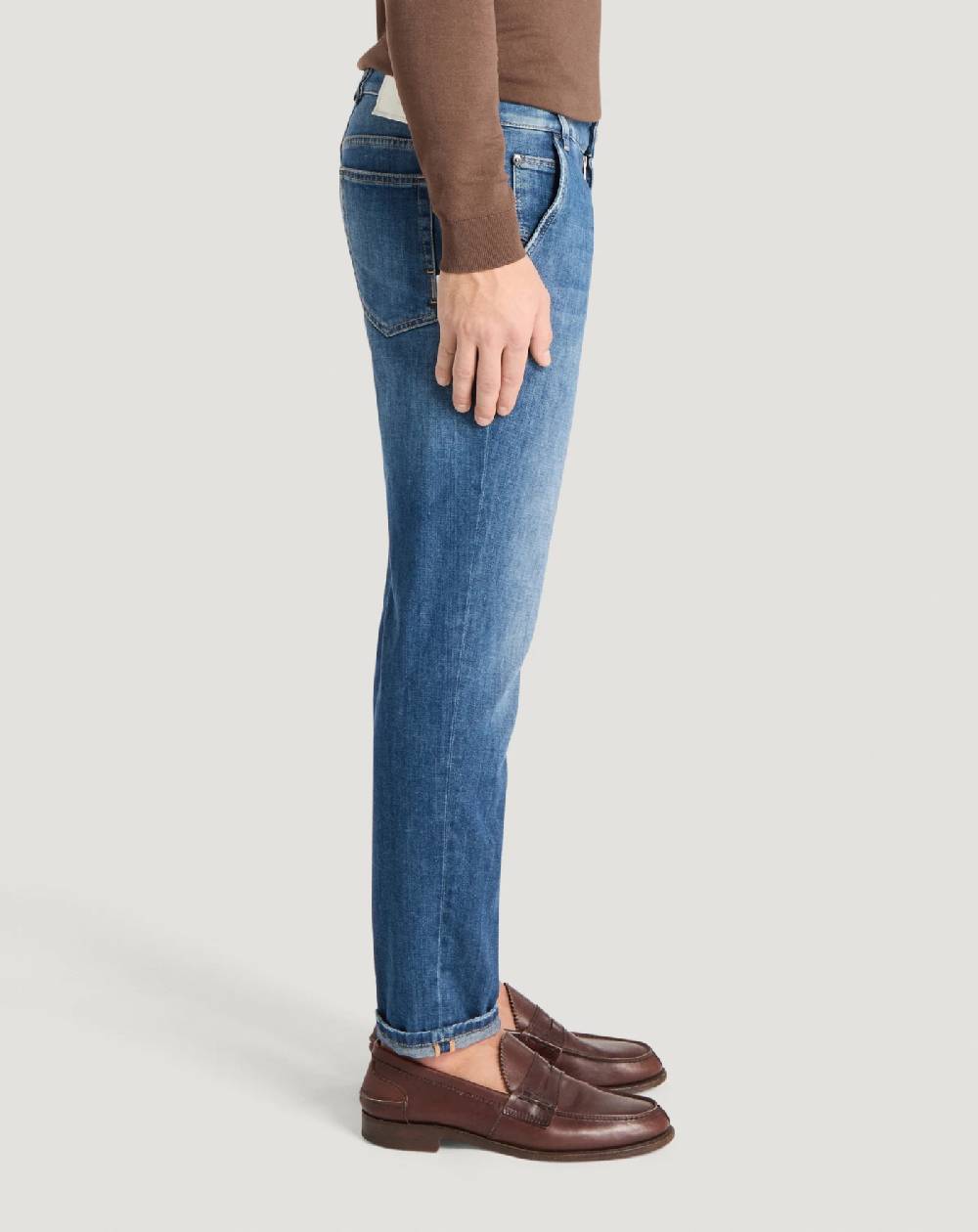 Pt Torino Jeans Indie in denim soft touch Hotsell