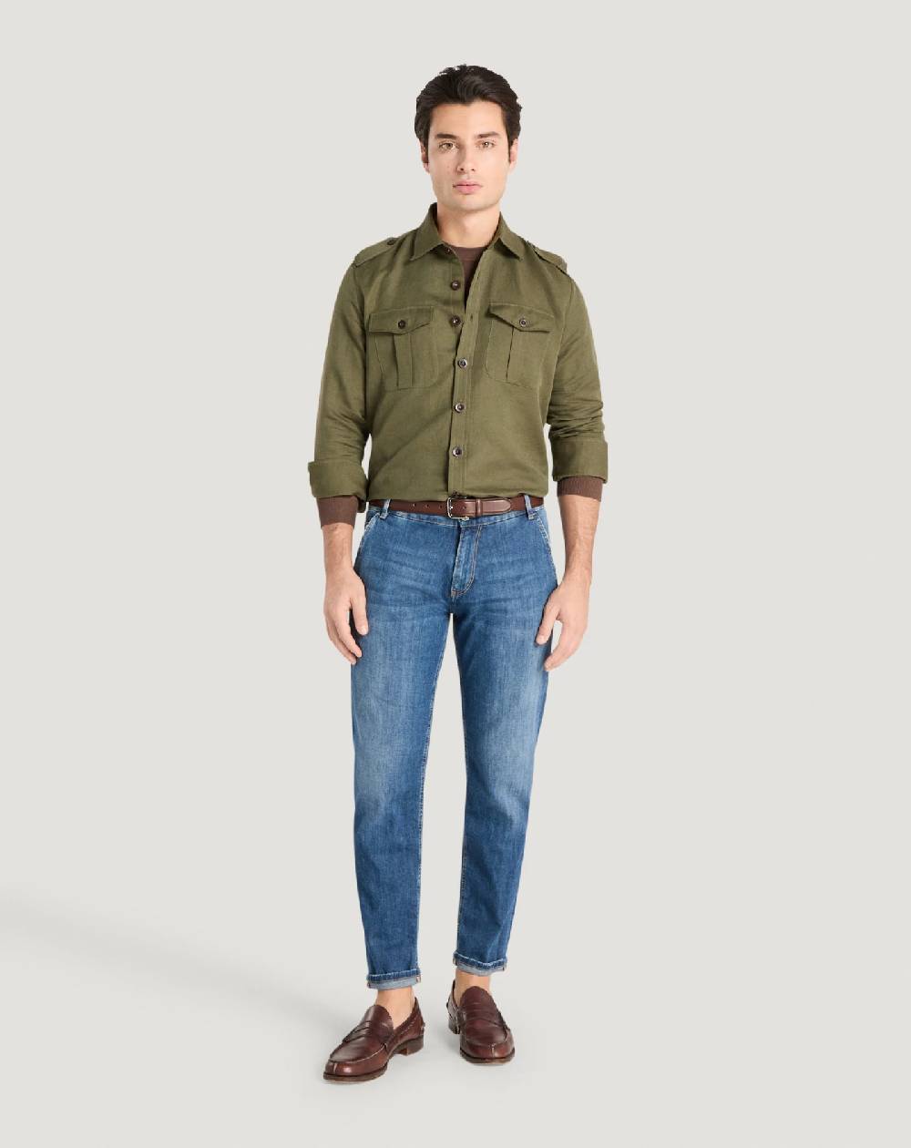 Pt Torino Jeans Indie in denim soft touch Hotsell