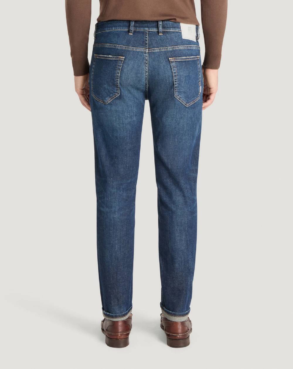 Pt Torino Jeans Indie in denim batavia stretch Vendita Economica