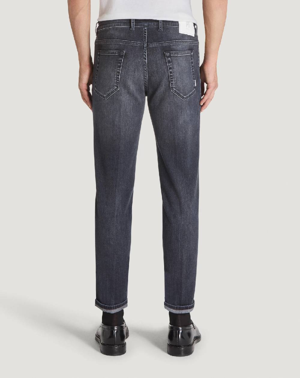 Pt Torino Jeans Indie in denim soft touch Saldi Di Fabbrica