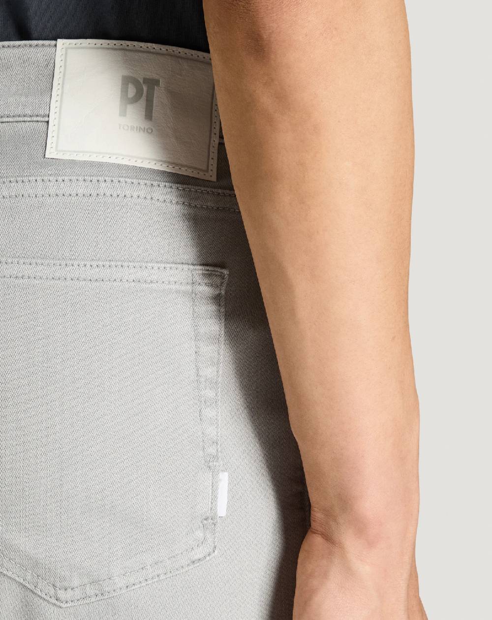 Pt Torino Jeans Swing in silky denim stretch Vendite Flash
