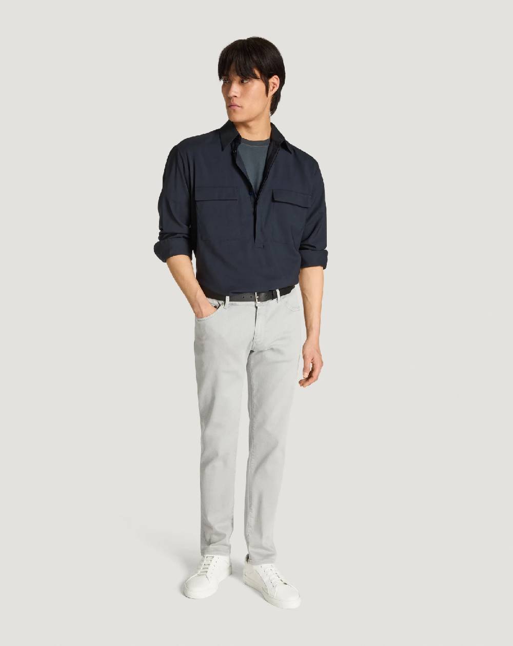 Pt Torino Jeans Swing in silky denim stretch Vendite Flash