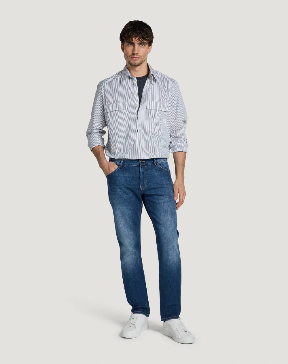 Pt Torino Jeans Soul in denim soft touch Officina