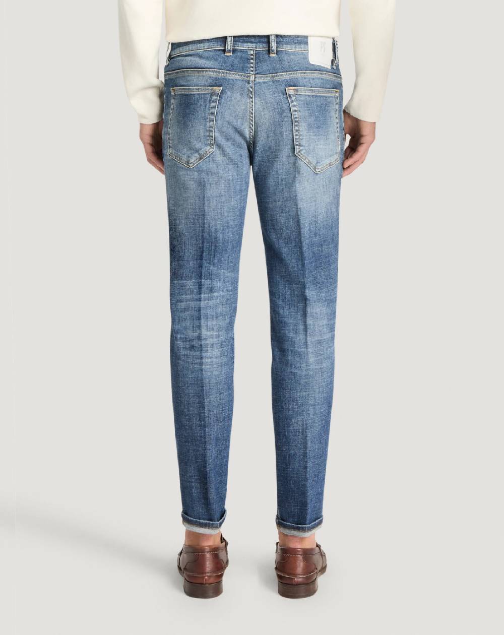 Pt Torino Jeans Reggae in denim organico stretch Qualità