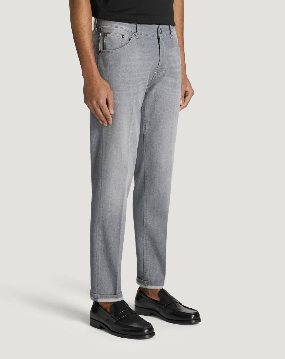 Pt Torino Jeans Reggae in light grey denim Promozione
