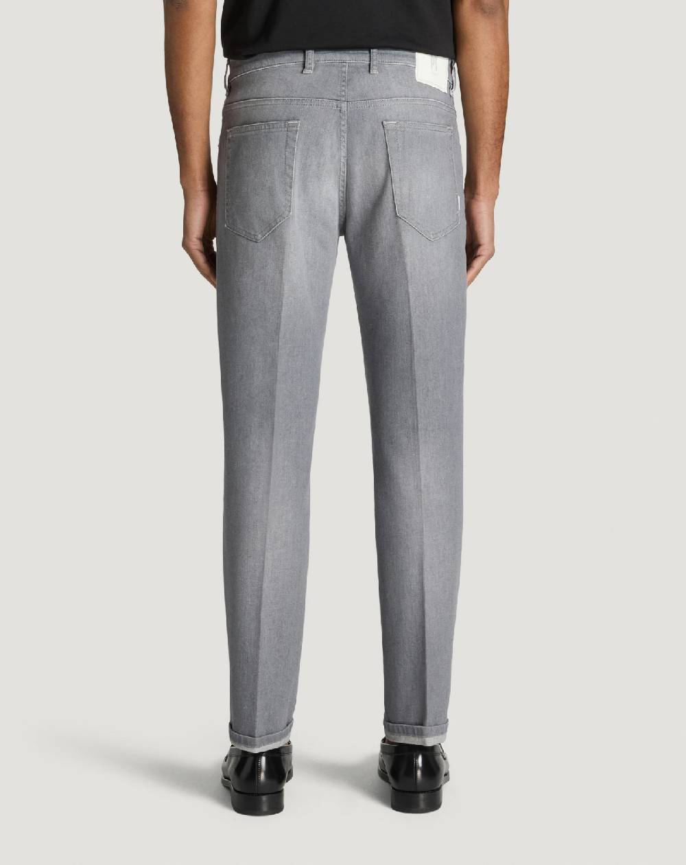 Pt Torino Jeans Reggae in light grey denim Promozione