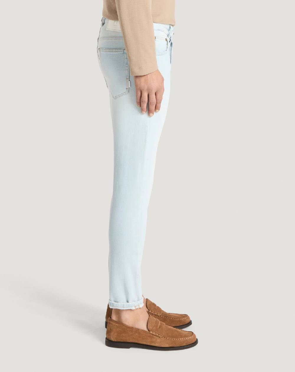 Pt Torino Jeans Reggae in denim stretch Spedizione Gratuita