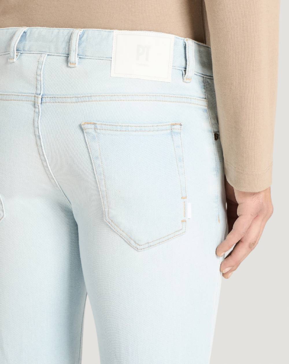 Pt Torino Jeans Reggae in denim stretch Spedizione Gratuita