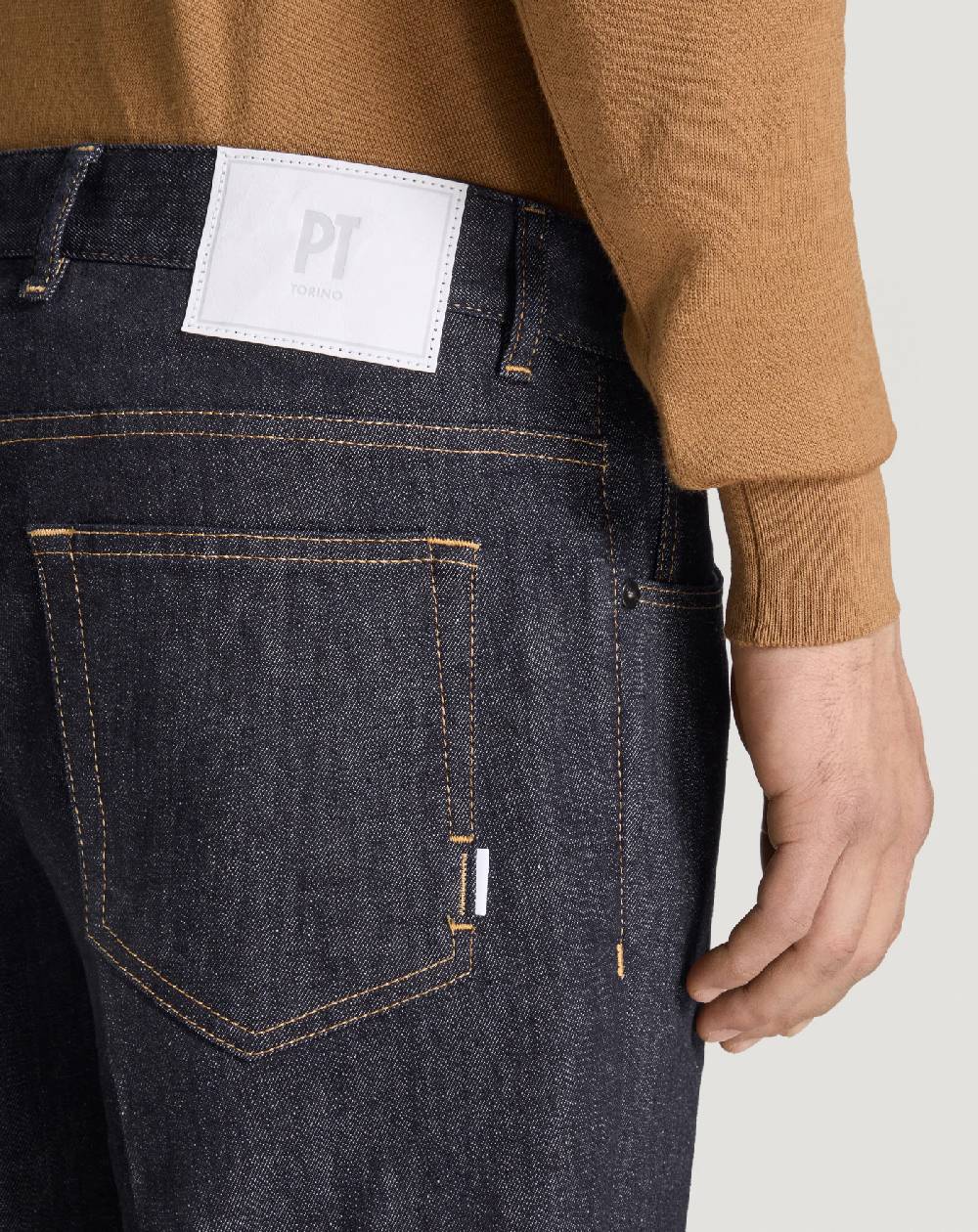 Pt Torino Jeans Reggae in stretch indigo batavia Qualità Garantita