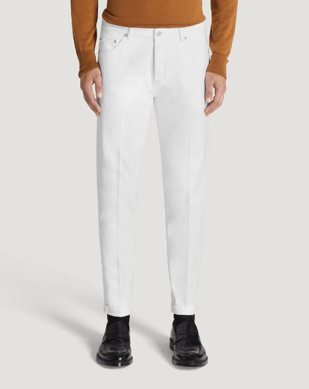 Pt Torino Jeans Reggae in denim superwhite Negozi Online