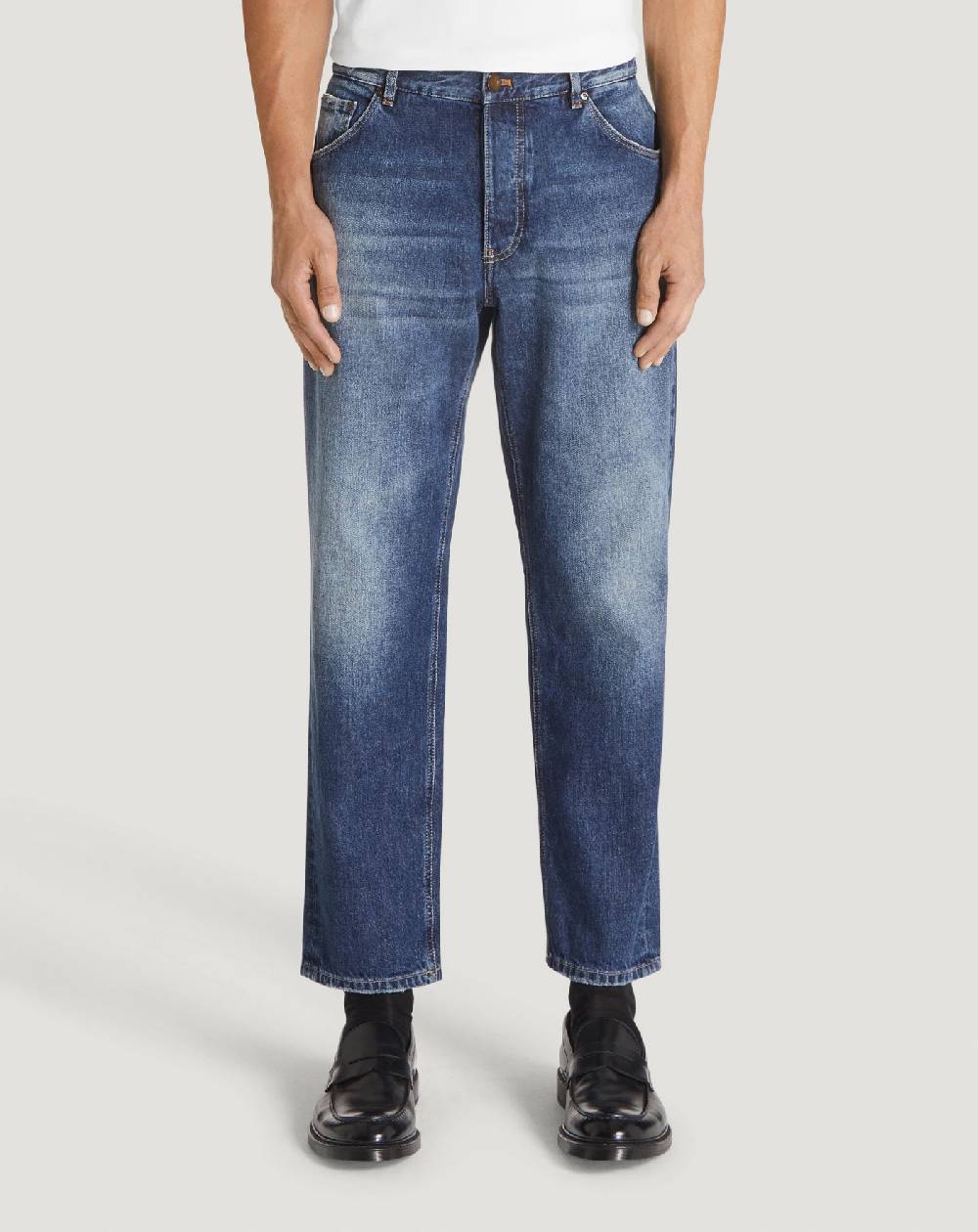 Pt Torino Jeans Rebel in denim vintage Shopping Online