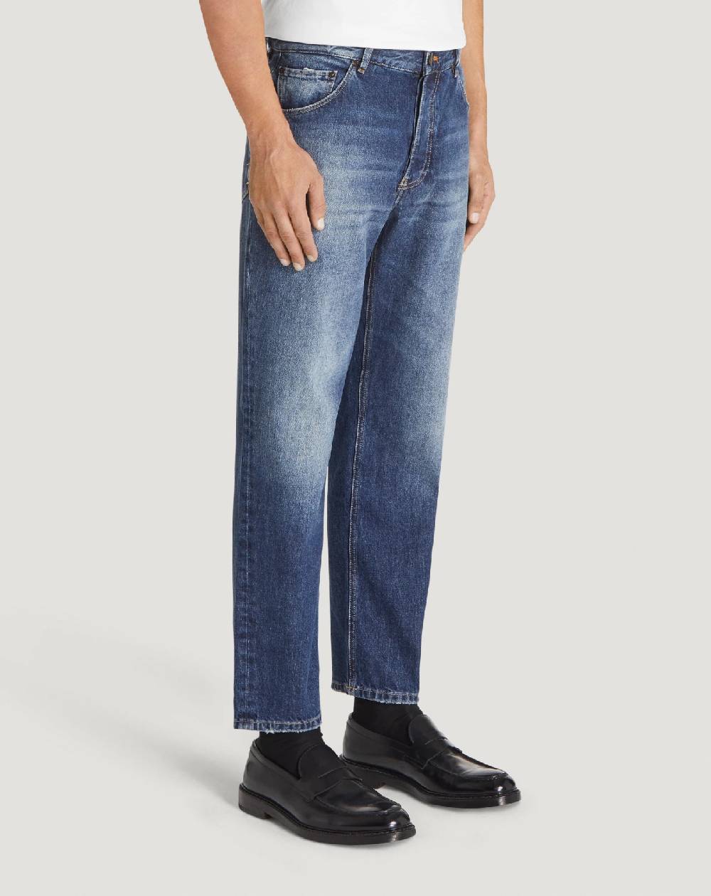 Pt Torino Jeans Rebel in denim vintage Shopping Online