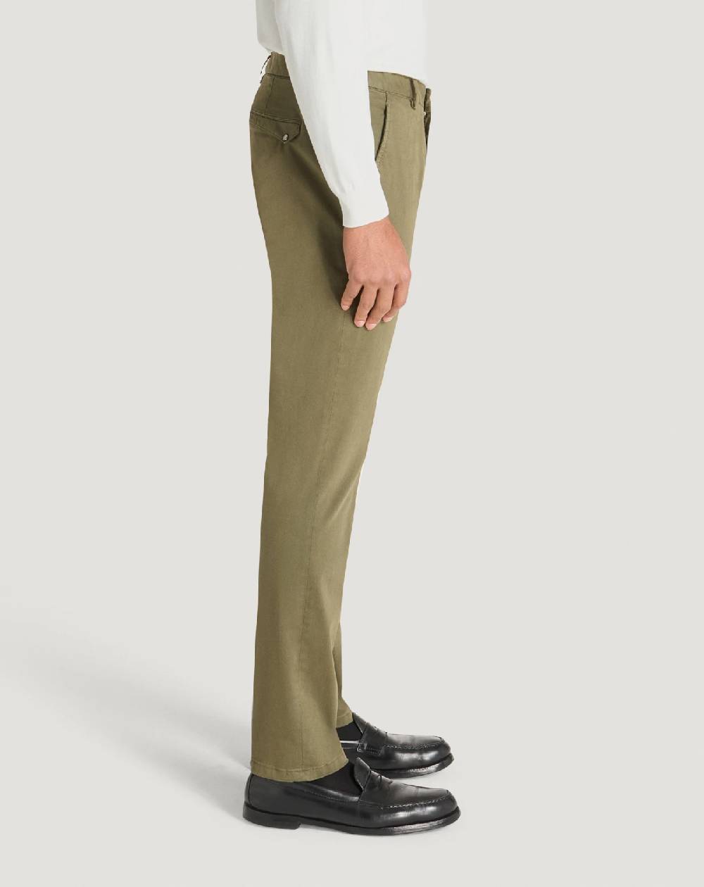 Pt Torino Pantaloni Wonder in satin stretch Prezzo Ridotto
