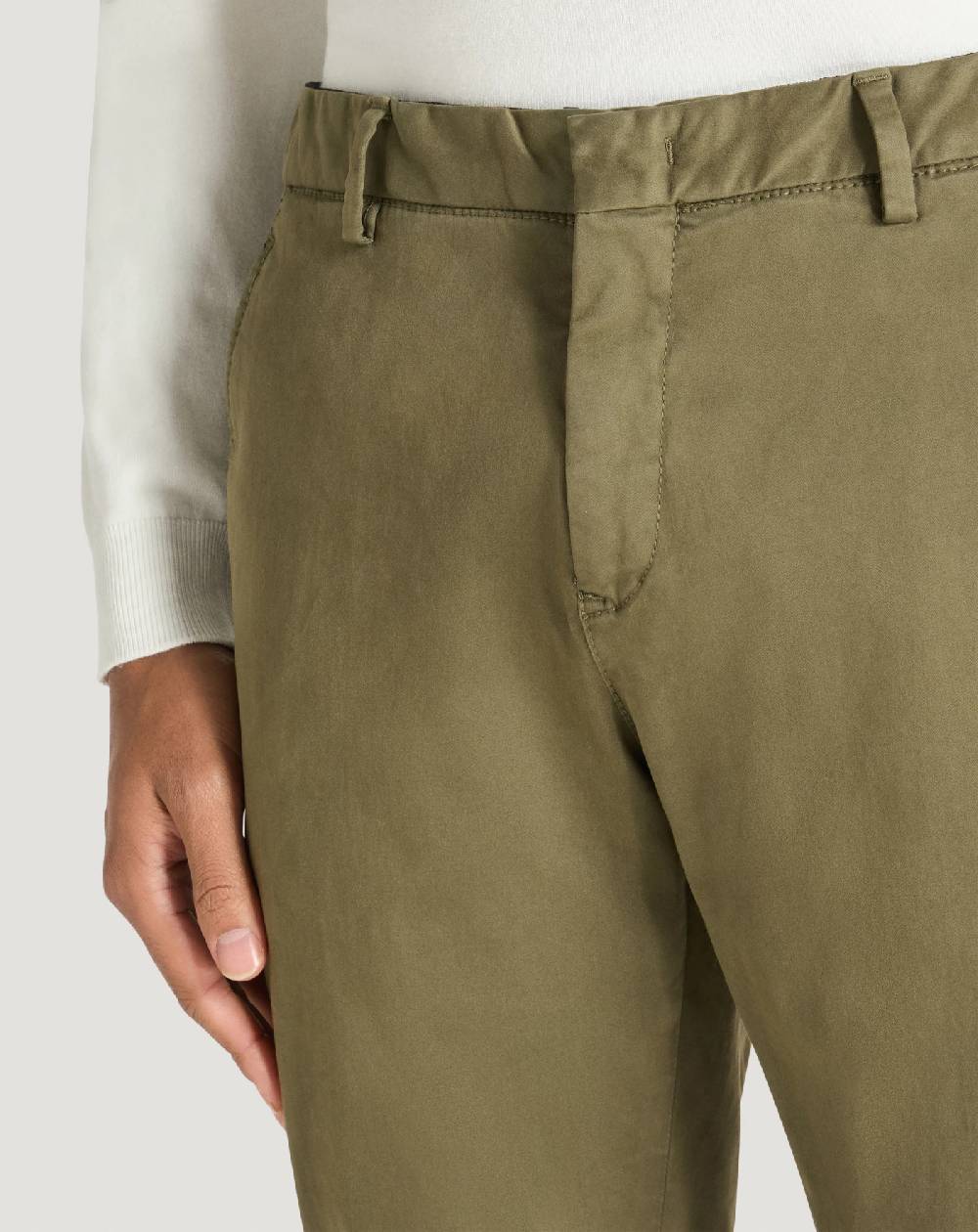 Pt Torino Pantaloni Wonder in satin stretch Prezzo Ridotto